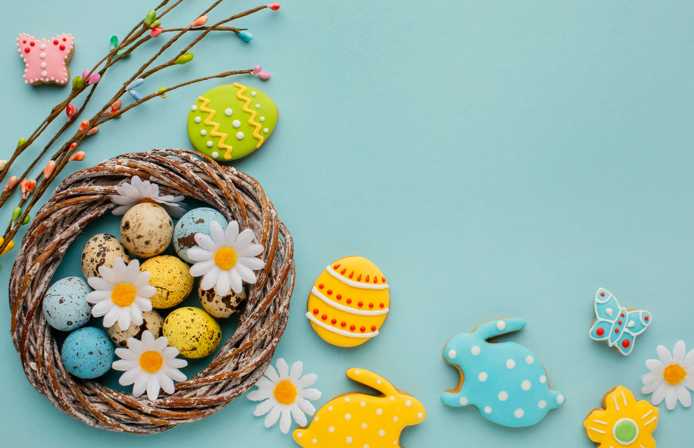 Поздравляем со светлым праздником Пасхи!