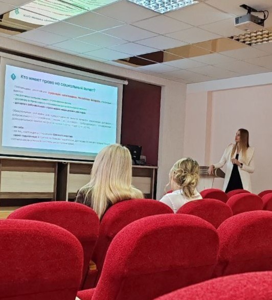 Выступление налогового консультанта на заседании Совета по развитию предпринимательства