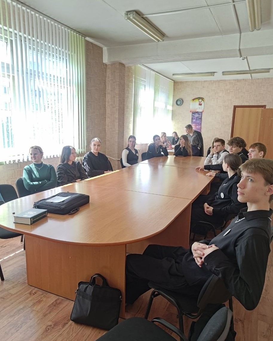 Встреча налогового консультанта со школьниками г. Витебска